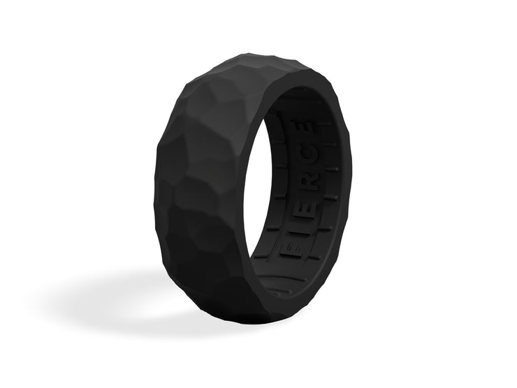 Men's Forged Fierce Ring / Black