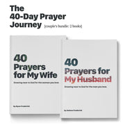 40-Day Prayer Journey: Couple's Bundle (2 books)